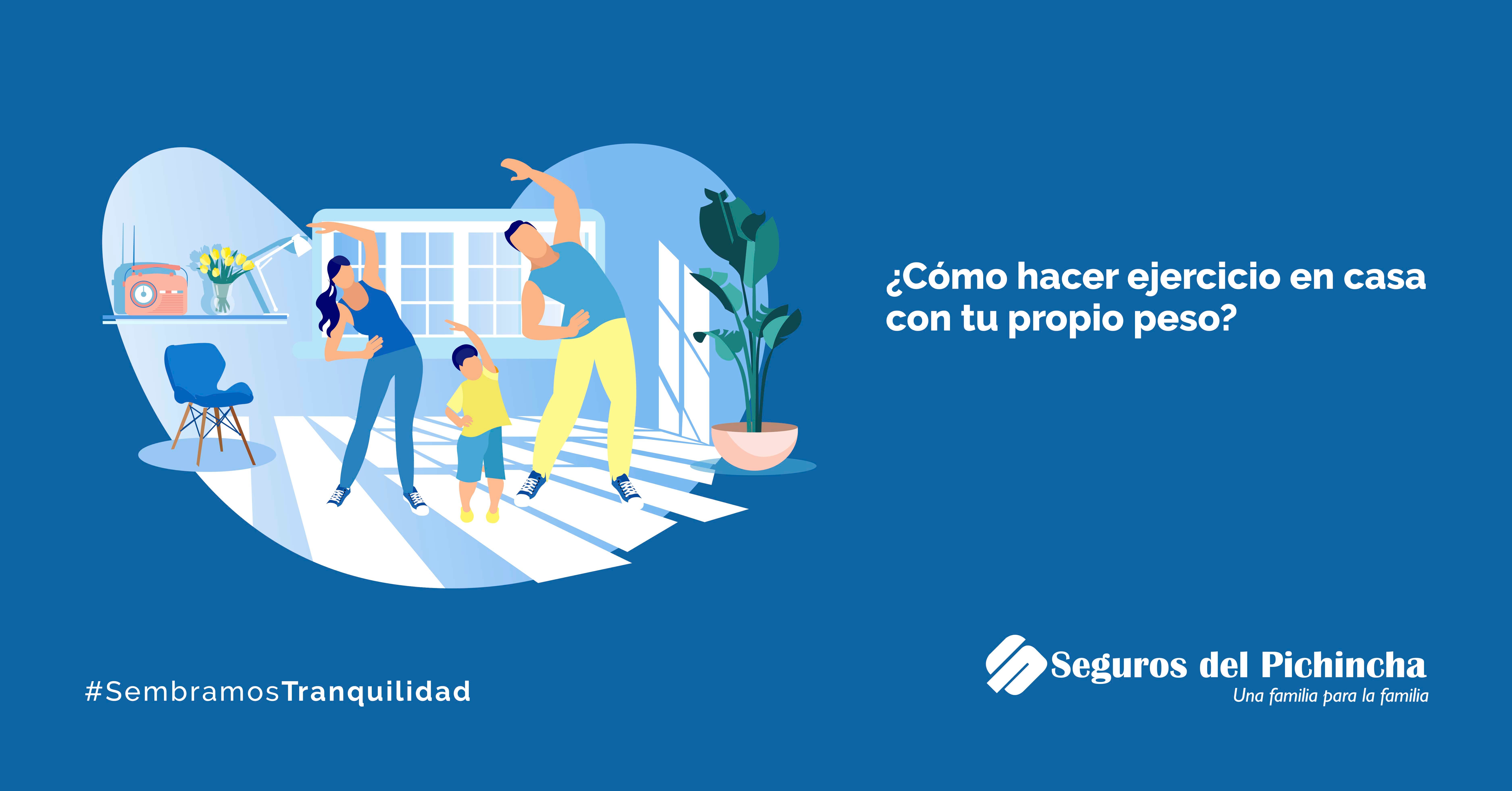 Ejercicio en casa con tu propio peso