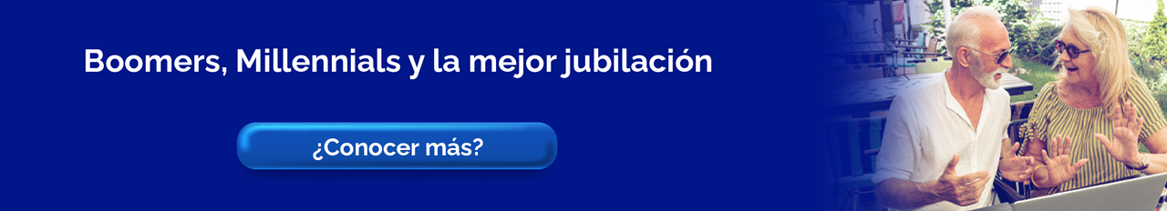 Familia multigeneracional reunida al aire libre, representando el contraste entre baby boomers y millennials en su etapa de jubilación.